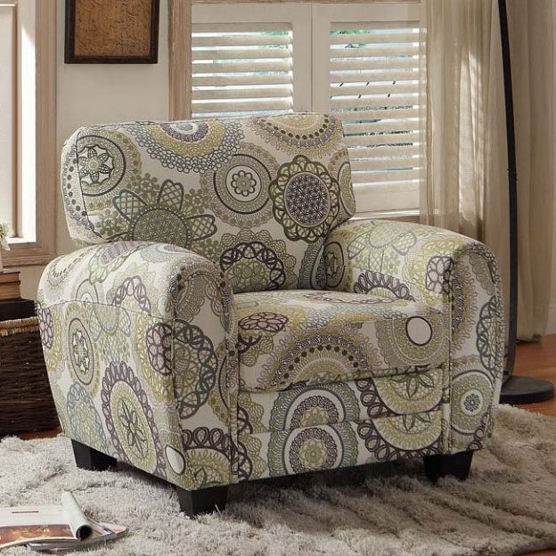 Medallion Accent Chair